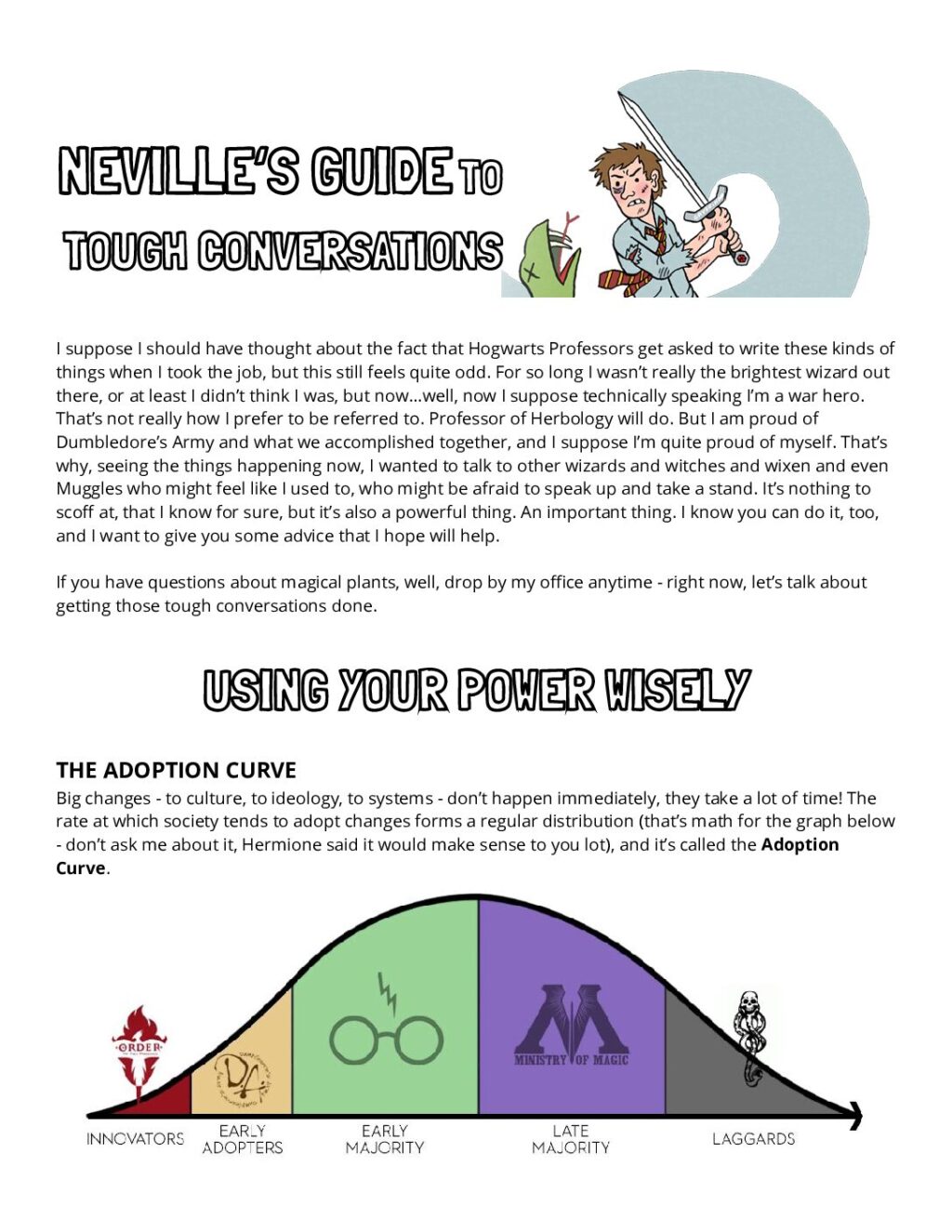 Neville’s Guide to Tough Conversations